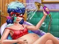 Игра Pregnant Dotted Girl Spa онлайн