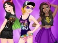 Игра Princess Band Tees онлайн