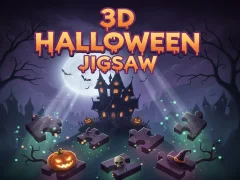 Игра 3D Halloween Jigsaw онлайн