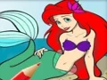 Игра Princess Mermaid Coloring Game онлайн