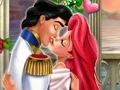 Игра Mermaid Princess Mistletoe Kiss онлайн