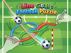 Игра Line Goal : Football Puzzle онлайн