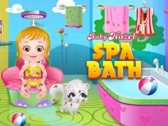 Игра Baby Hazel Spa Bath онлайн
