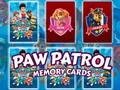 Игра Paw Patrol Memory Cards онлайн