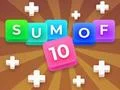 Игра Sum Of 10: Merge Number Tiles онлайн