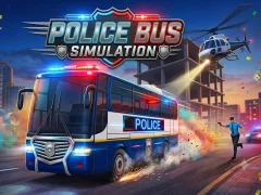 Игра Police Bus Simulation онлайн