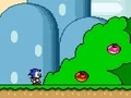 Игра Sonic in Super Mario World онлайн