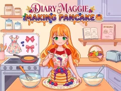 Игра Diary Maggie Making Pancake онлайн