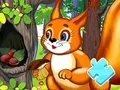 Игра Jigsaw Puzzle: Squirrel Hide Food онлайн