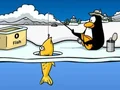 Игра Club Penguin: Ice Fishing онлайн