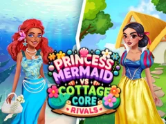 Игра Princess Cottage Core vs Mermaid Core Rivals онлайн