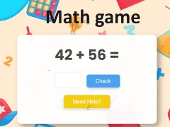 Игра Math game онлайн