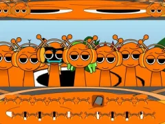 Игра Sprunki Retake: Oren Virus онлайн