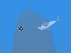Игра Lonely Shark Frenzy онлайн