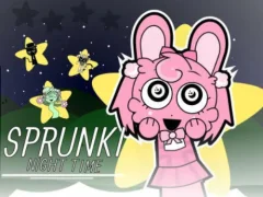 Игра Sprunki Night Time 2 онлайн