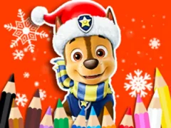 Игра Coloring Book: PAW Patrol Christmas онлайн