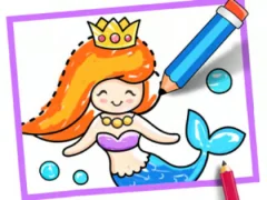 Игра Toddler Drawing: Mermaid онлайн