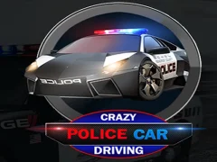 Игра Crazy Police Car Driving онлайн