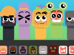 Игра Sprunbox: The Qoobies онлайн