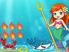 Игра Princess vs Shark онлайн