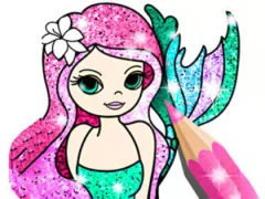 Игра Coloring Book: Little Mermaid онлайн