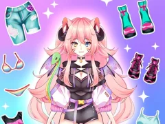Игра Anime Dress Up Moe онлайн