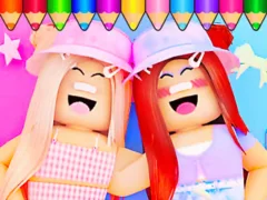 Игра Coloring Book: Roblox Bestie онлайн