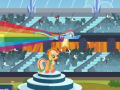 Игра My Little Pony Rainbow Power Equestria Dash онлайн