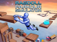 Игра Ragdoll Parkour Simulator онлайн