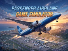Игра Passenger Airplane Game Simulator онлайн