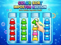 Игра Color Sort Impostor Edition онлайн