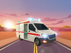 Игра Ambulance Traffic Drive онлайн