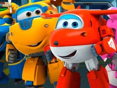 Игра Superwings Jigsaw Puzzle Collection онлайн