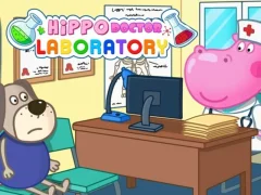 Игра Hippo Doctor Laboratory онлайн