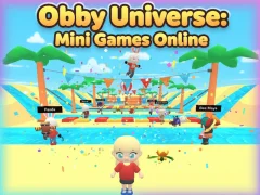 Игра Obby Universe: Mini Games Online онлайн