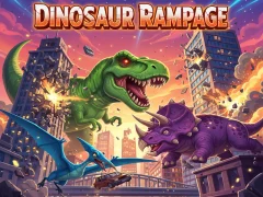 Игра Dinosaur Rampage онлайн