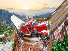 Игра Semi Truck Snow Simulator онлайн
