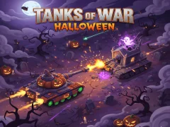 Игра Tanks of War Halloween онлайн