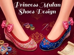 Игра Princess Mulan Shoes Design онлайн