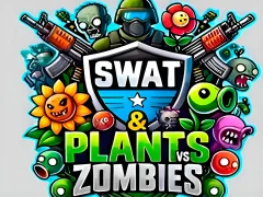 Игра SWAT & Plants vs Zombies онлайн