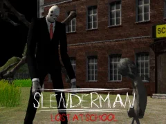 Игра Slenderman Lost at School онлайн