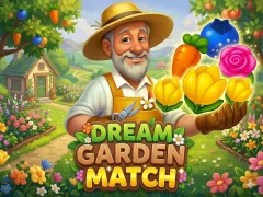 Игра Match Dream Garden онлайн
