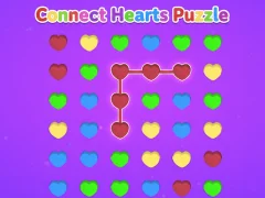 Игра Connect Hearts Puzzle онлайн