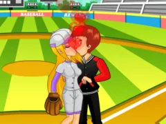 Игра Baseball Kissing онлайн