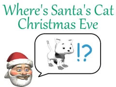 Игра Where's Santa's Cat Christmas Eve онлайн