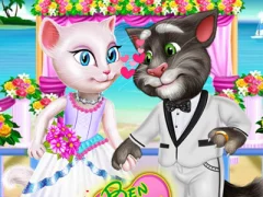 Игра Ben and Kitty Wedding Day онлайн