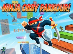 Игра Ninja Obby Parkour онлайн