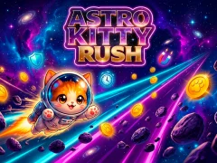 Игра Astro Kitty Rush онлайн