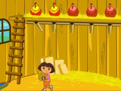 Игра Dora The explorer Saves the Farm онлайн