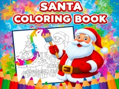 Игра Santa Coloring Book онлайн